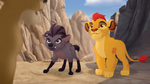 Jasiri y Kion se enfrentan a Zira