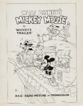 Mickey's Trailer One Sheet