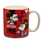 Mickey Mouse mug of Mickey and Minnie