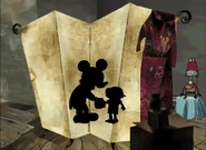 Ned meeting Mickey Mouse