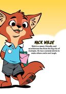 Nick Wilde comic profile