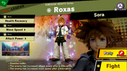 Roxas' spirit battle in Super Smash Bros. Ultimate.