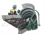 The factory's garbage disposal by Jim Martin