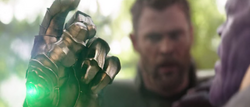 Thanos Snaps His Fingers