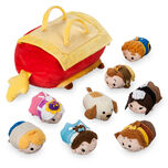 Beauty and the Beast ''Tsum Tsum'' Plush Set - Small Tote - 10'' - Plus 8 Minis