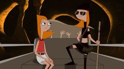 Candace meets her 2nd Dimension counterpart.