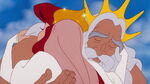 King Triton bids farewell to Ariel