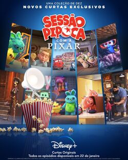 Sessão Pipoca com a Pixar - Pôster Nacional