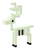 A Skeletal Reindeer in Disney Crossy Road
