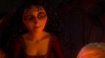 Rapunzel's hair restoring Gothel's youth.