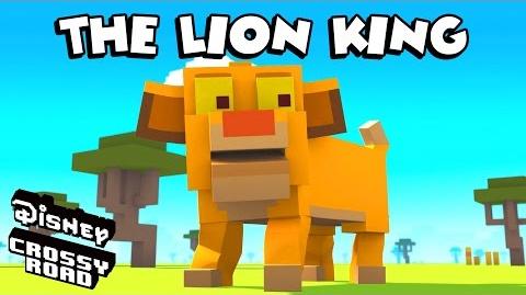 Disney Crossy Road The Animated Series Scar and Lion King Friends