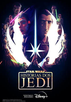 Histórias dos Jedi - Pôster Nacional
