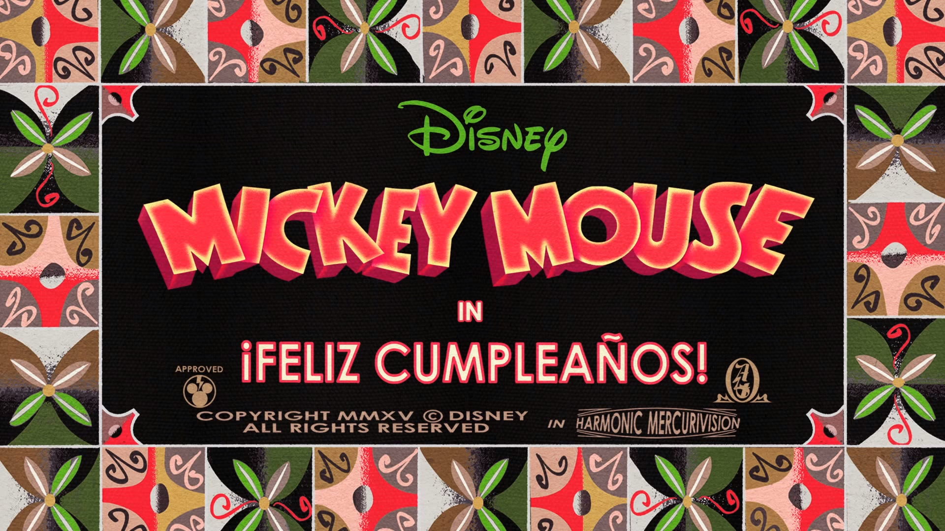 Feliz cumpleaños Mickey Mouse!