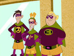 The Mathter (in the middle) (Kim Possible)