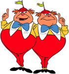 TweedleDeeDum Clipart