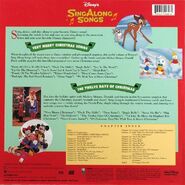 The 1993 laserdisc release, with Disney's Sing-Along Songs: Very Merry Christmas Songs (back)