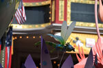 Evinrude cameos in Mickey's Soundsational Parade on a float based on The Princess and the Frog.