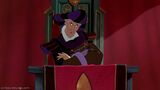 Frollo is furious at Quasimodo for sneaking out of Notre Dame to attend the Feast of Fools.