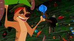 Timon: "Ooh, the little cream filled kind."