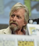 Michael Douglas speaks at the 2014 San Diego Comic Con.