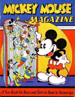 MICKEY MAGAZINE 1957 №326 MICKEY MAGAZINE 1957 №326 Walt Disney's Comics and Stories/Cover