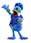 Donald as a monster in Kingdom Hearts III