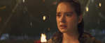 Rey cries realizing that Kylo won't come back with her.