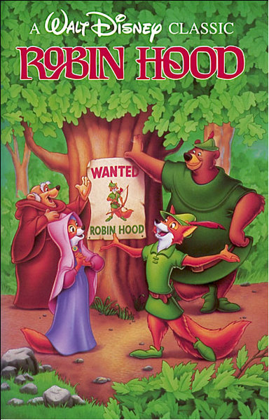 robin hood disney characters