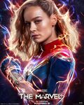 The Marvels - Character Poster - Captain Marvel