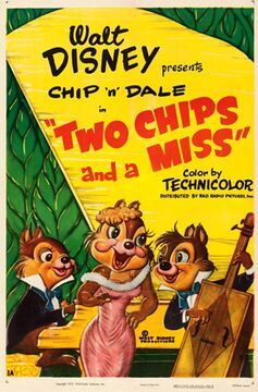 ディズニー セル画 チップ＆デールTwo Chips ＆ A Miss ディズニー セル画 チップ＆デールTwo Chips ＆ A Miss その他