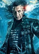 Captain Salazar in Pirates of the Caribbean: Salazar's Revenge