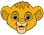 Baby Simba headshot