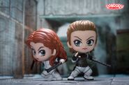 Black Widow Cosbaby Bobble-Heads - Natasha and Yelena