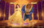 Disney Magical Dice Belle and Beast Promo