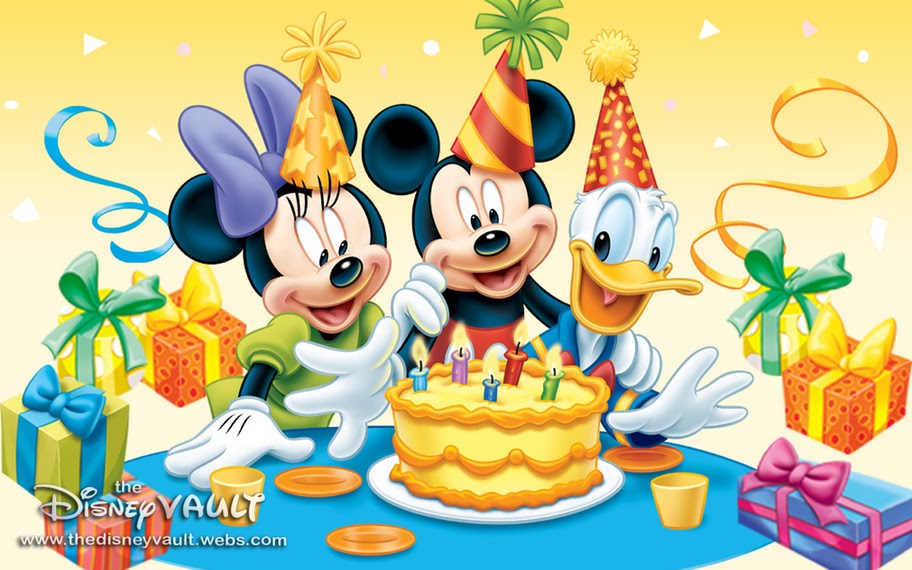 walt disney birthday background