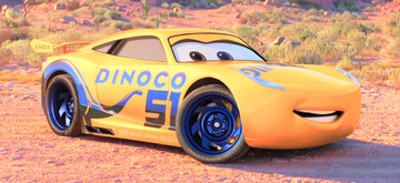 Cruz ramirez real car top