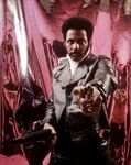 Richard Roundtree in his best-known role as Detective John Shaft I in the Shaft film series.