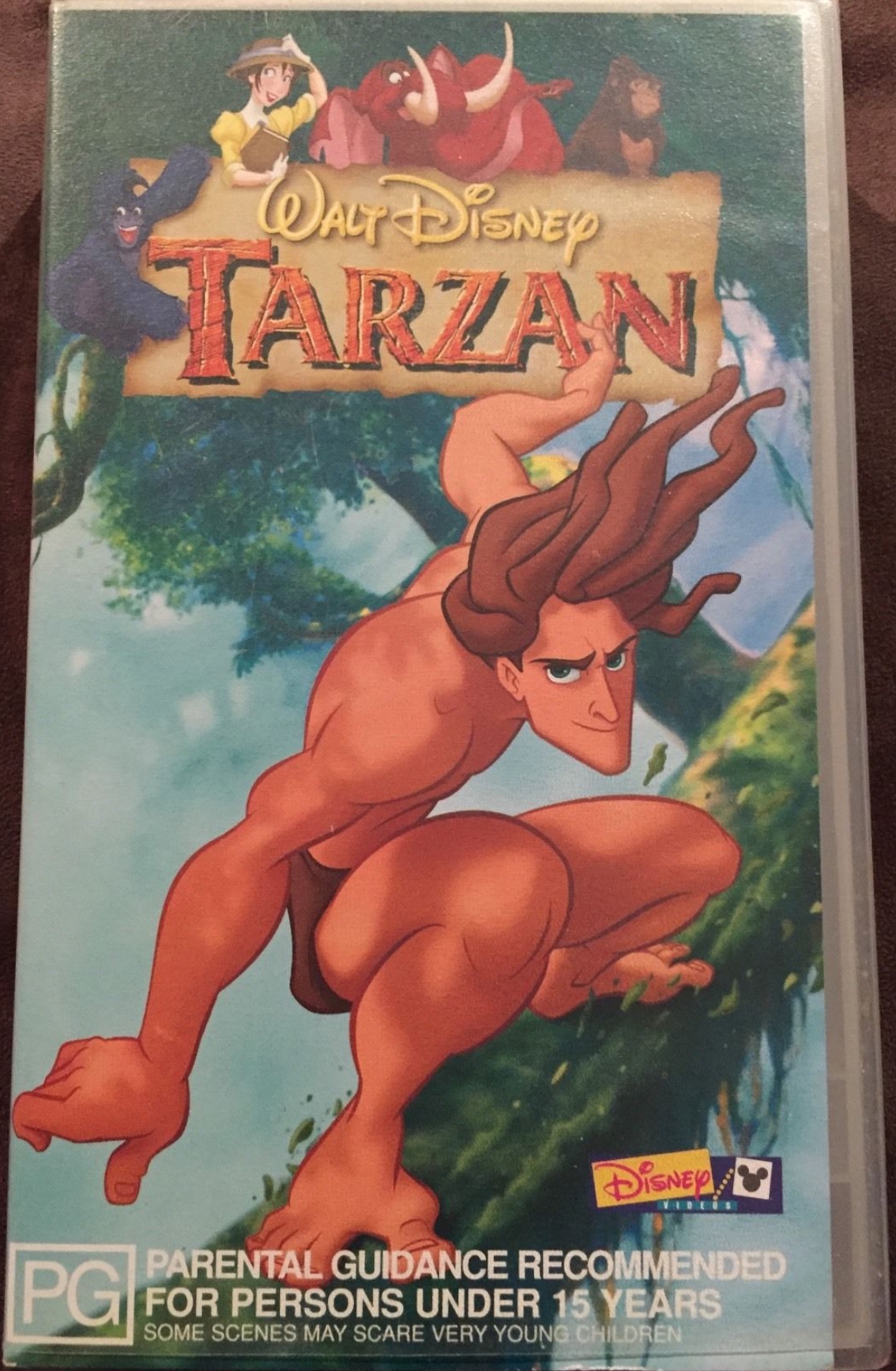 Filme Vhs Tarzan Desenho - Dublado, Filme e Série Disney Usado 48443603