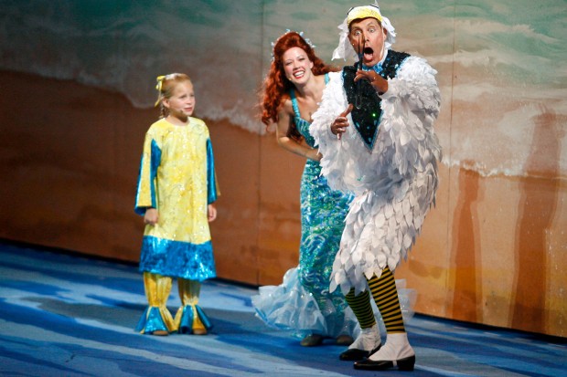 the little mermaid scuttle broadway