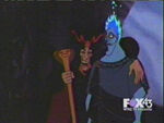 Hades with Jafar in Hercules and the Arabian Night.