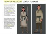 Concept art of Honeymaren and Ryder