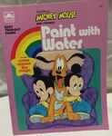 Paint with water book w pluto and twins