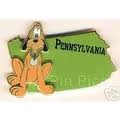 Pennsylvania Pluto Pin