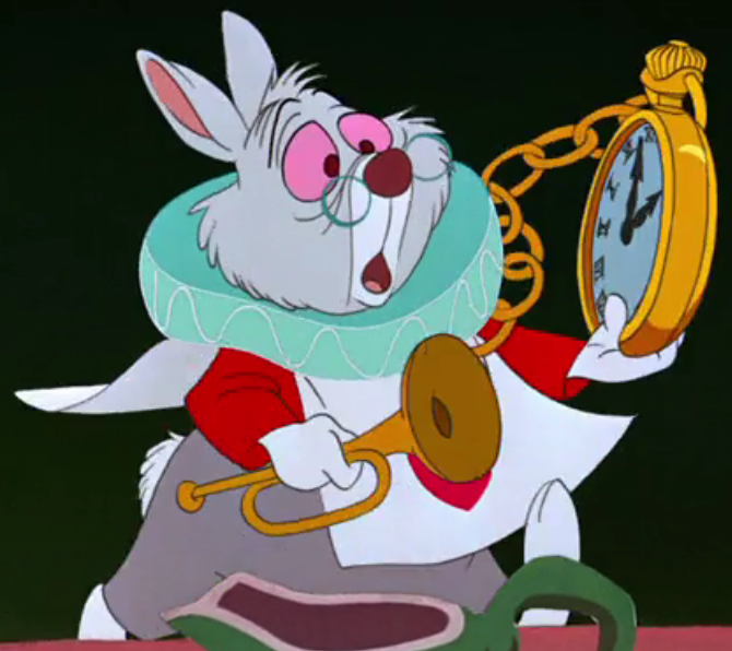 YARN | Mad watch. Mad watch. Mad watch. | Alice in Wonderland | Video clips  by quotes | d7bf4c7c | 紗