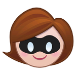 Elastigirl emoji for Disney Emoji Blitz.