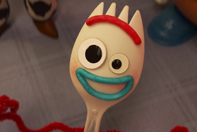 Toy story 4 Forky meets Knifey 