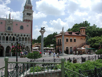 Italy Pavilion at Epcot