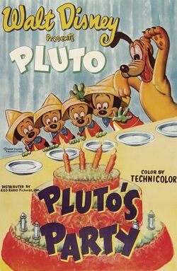 Pluto's Party poster