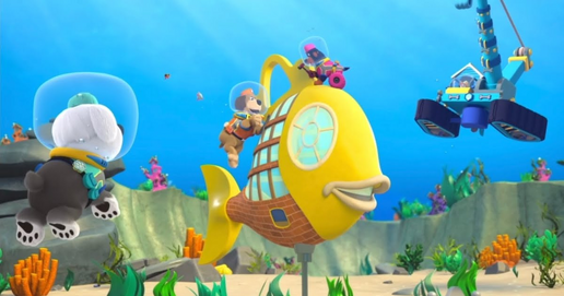 Underwater Pups still