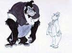Who Framed Roger Rabbit - Bongo Concept Sketch with Eddie
